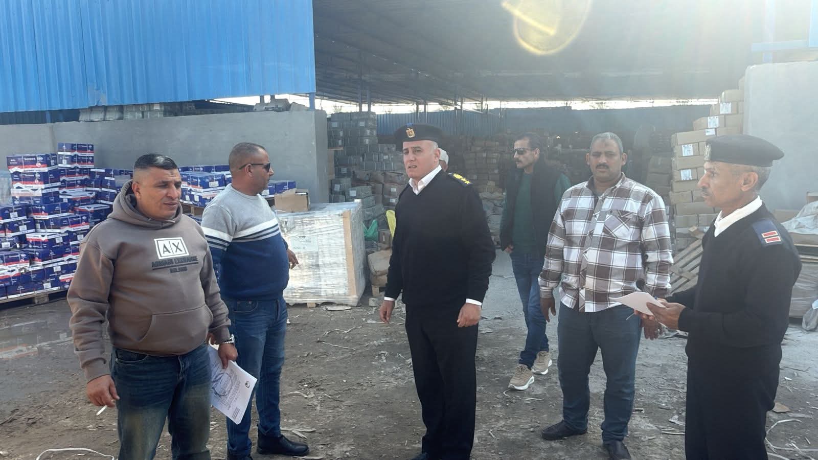 الاستمرار في ازالة المخالفات بجمعية احمد عرابي بالعبور الجديدة